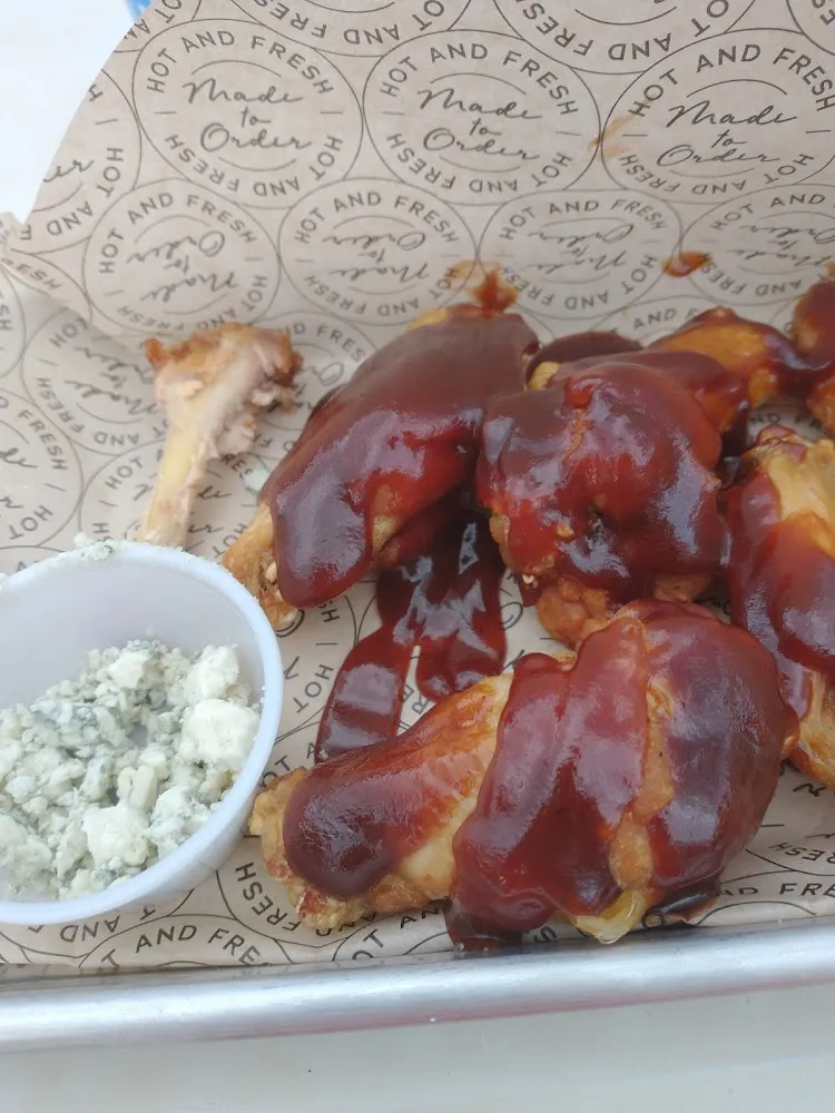 Chicken Wings and Fries