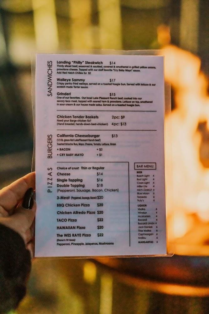 The Landing at the Bend Menu image 4